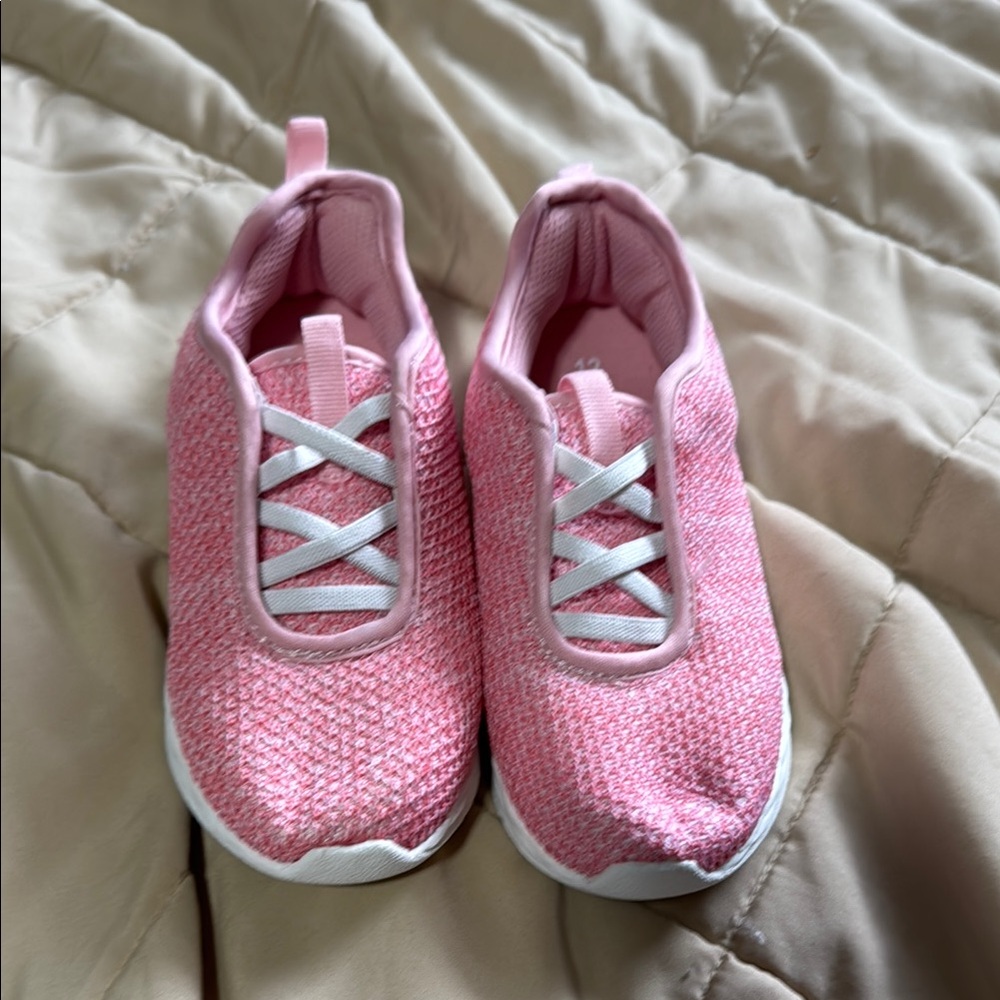 Carter’s Pink Kids Slip-On Sneakers - size 12